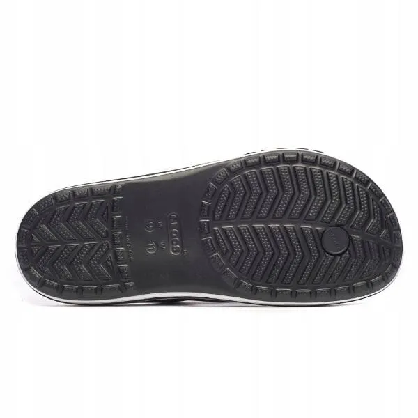 כפכף לגבר קרוקס באיה באנד Crocs 205393-066 Bayaband Flip,BLK/WHITE