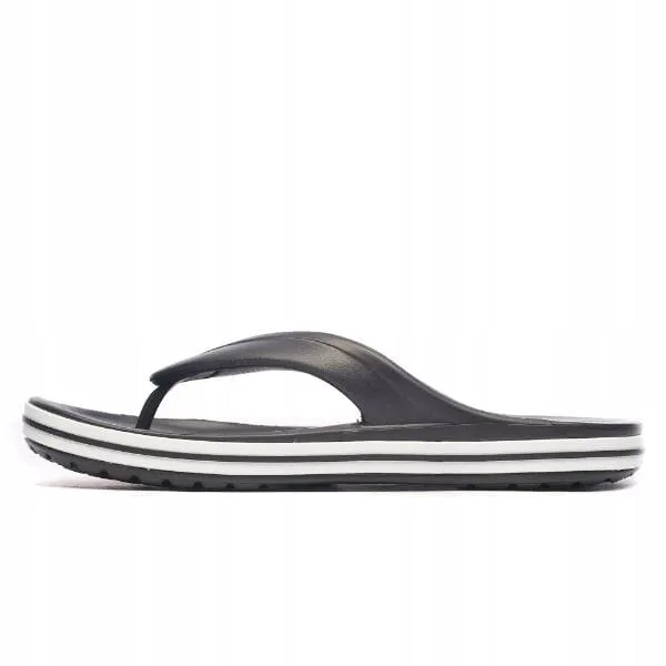 כפכף לגבר קרוקס באיה באנד Crocs 205393-066 Bayaband Flip,BLK/WHITE