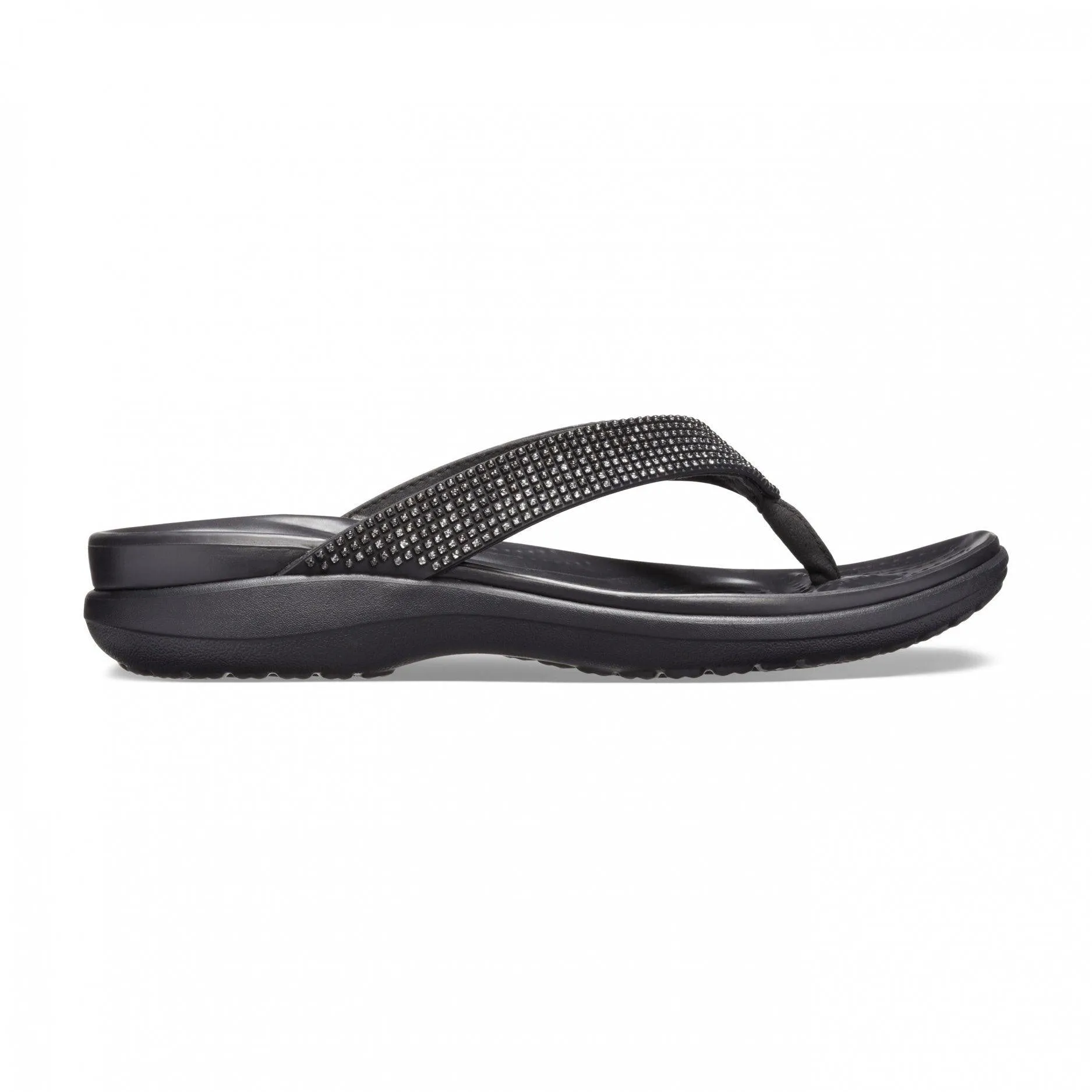 כפכף אצבע עם אבני קישוט Crocs Capri Diamante 205632-0FE