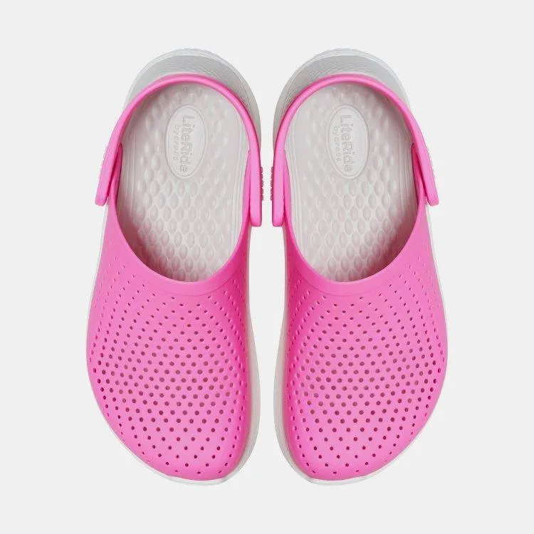 כפכף בטכנולוגיית לייט-רייד בצבע ורוד Crocs literide Clog electric 204592-6qv