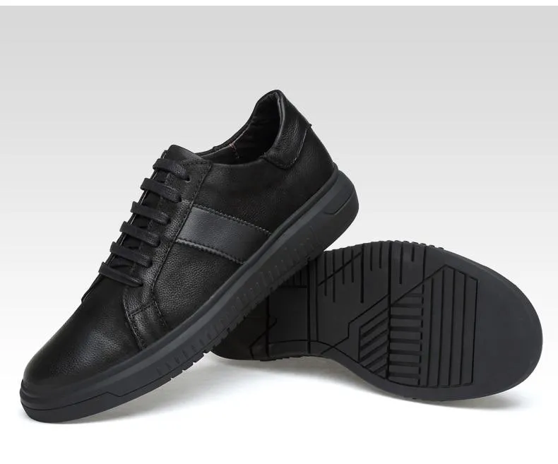 Angelo Ricci™ Fashion Leather Breathable Sneakers