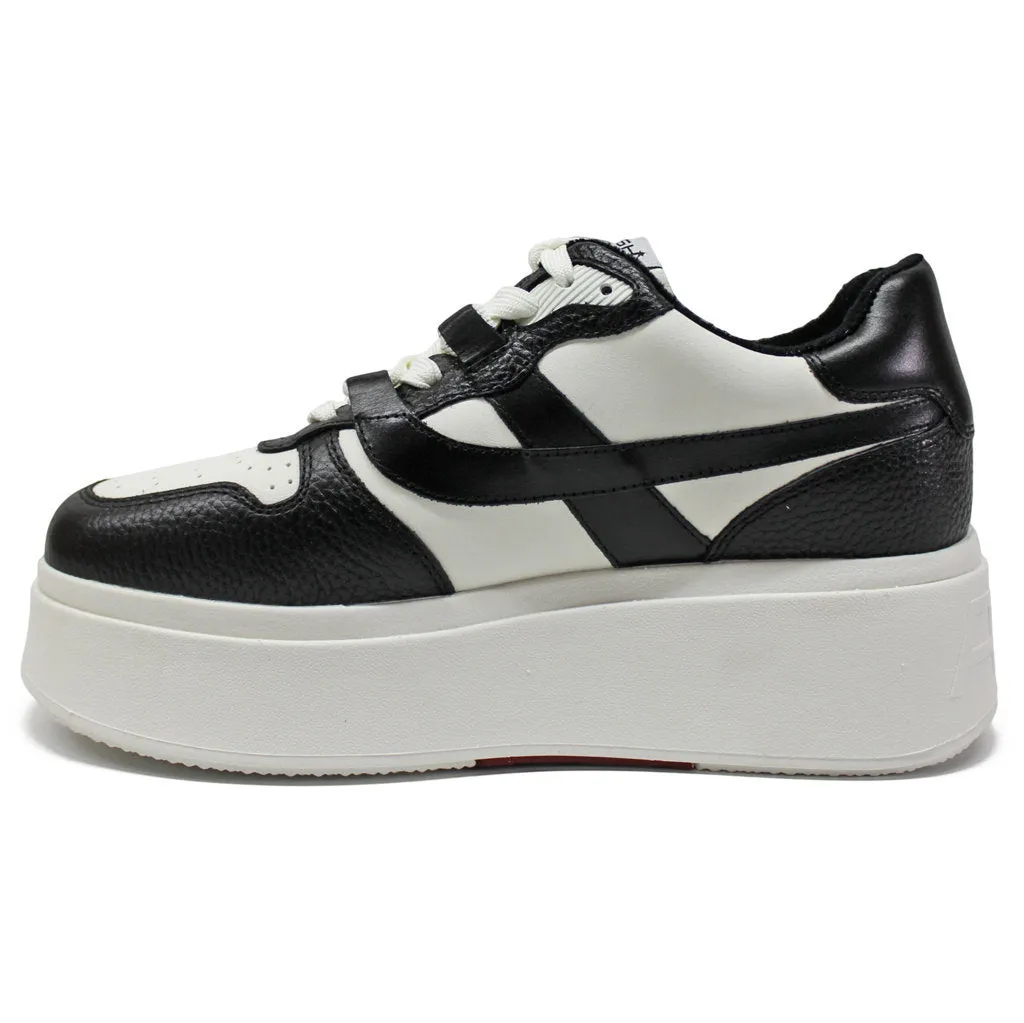 Ash Match Leather Women's Low Top Trainers