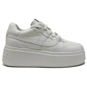 Ash Match Leather Women's Low Top Trainers