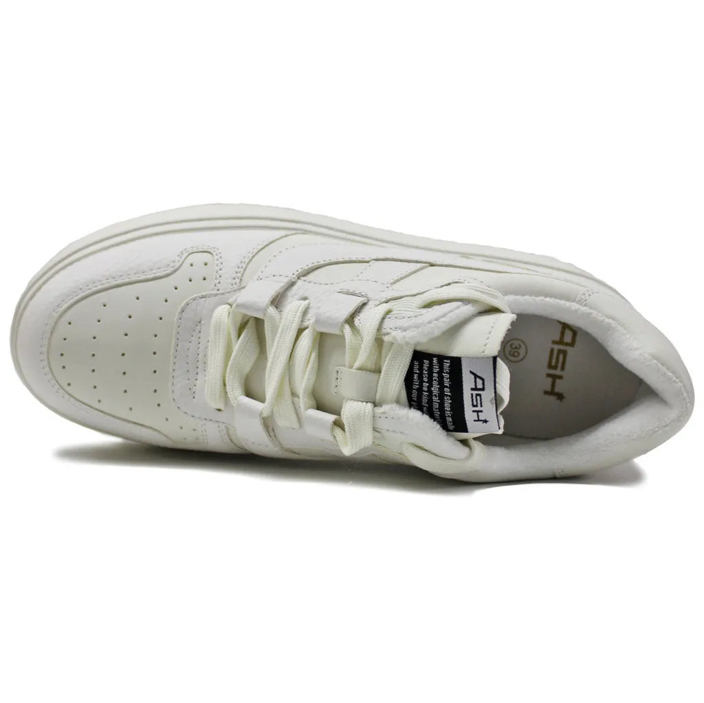 Ash Match Leather Women's Low Top Trainers