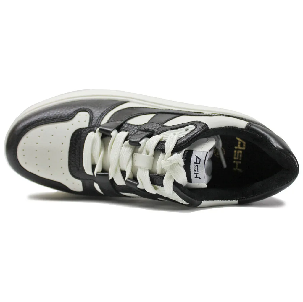 Ash Match Leather Women's Low Top Trainers