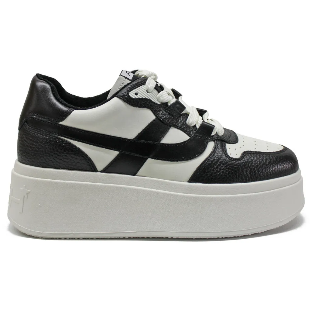 Ash Match Leather Women's Low Top Trainers