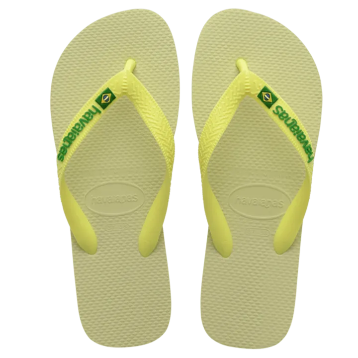 Brasil Logo Flip Flops