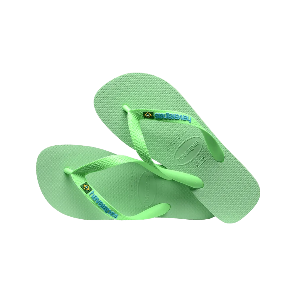 Brasil Logo Flip Flops