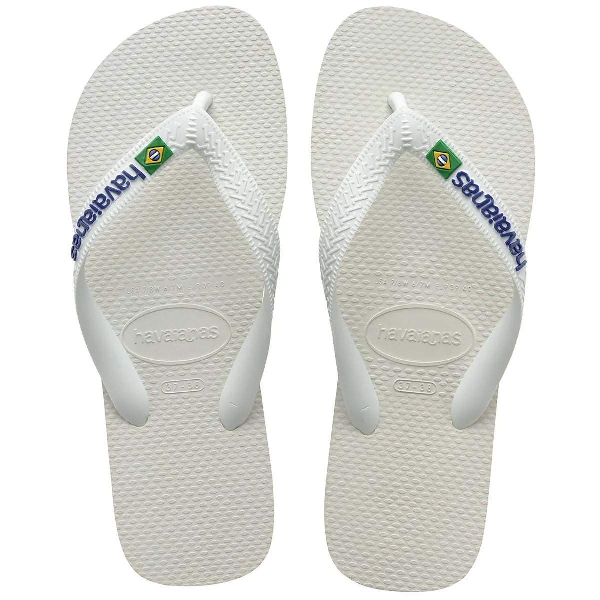 Brasil Logo Flip Flops