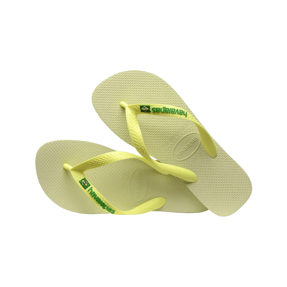 Brasil Logo Flip Flops