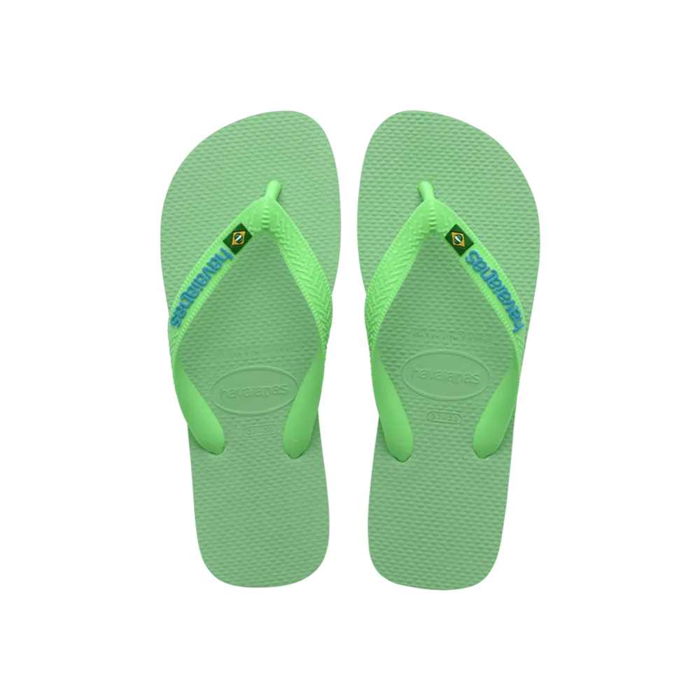 Brasil Logo Flip Flops