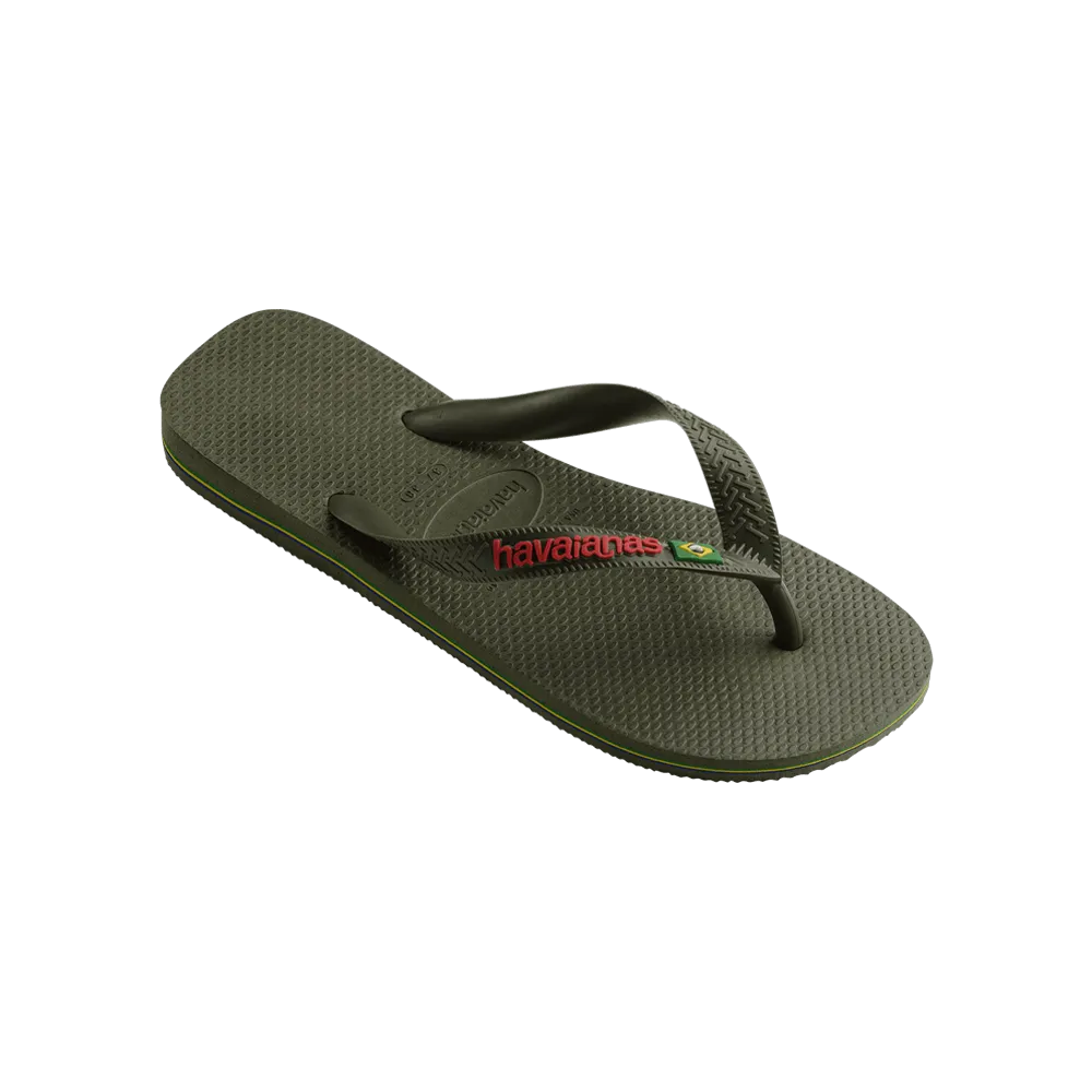 Brasil Logo Flip Flops