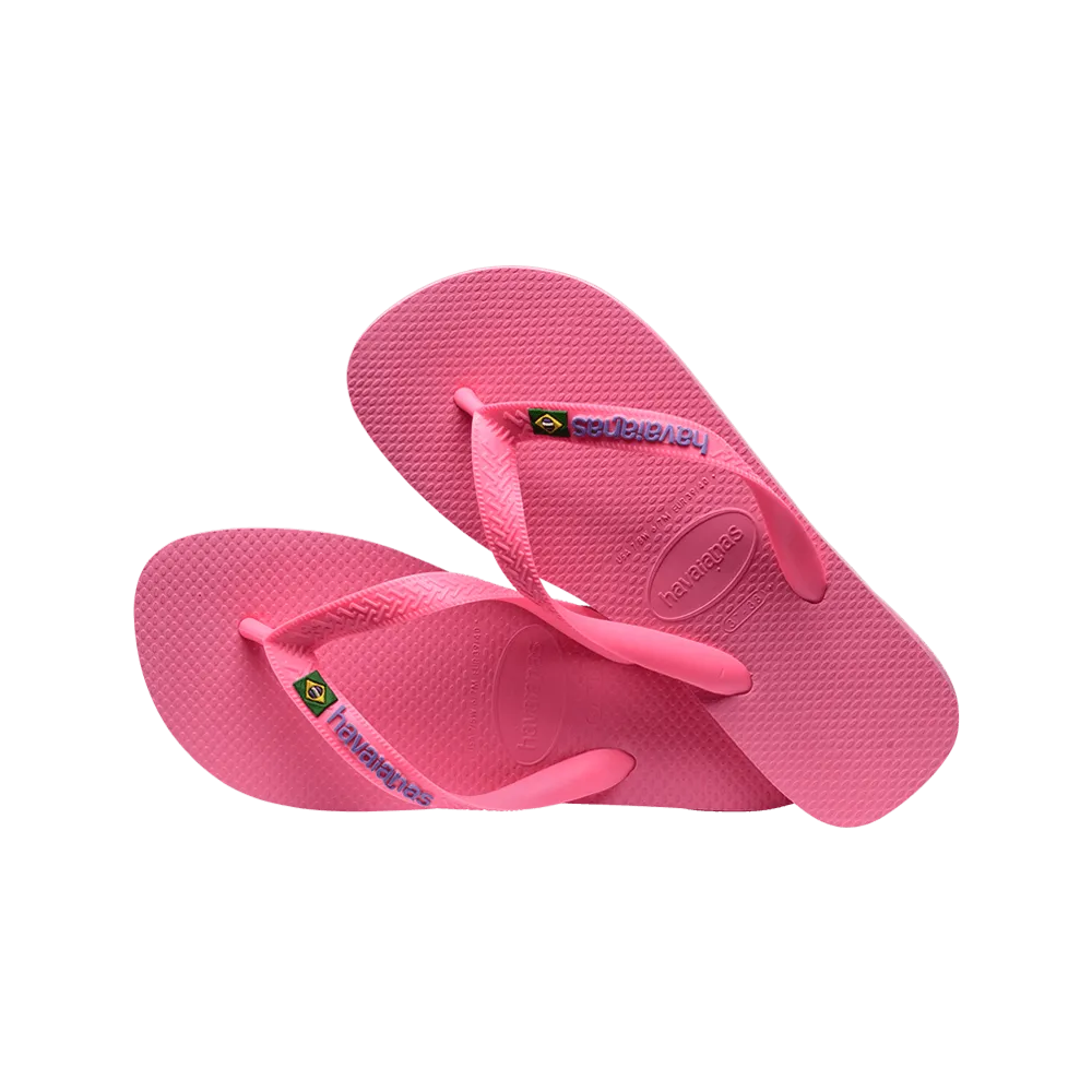 Brasil Logo Flip Flops