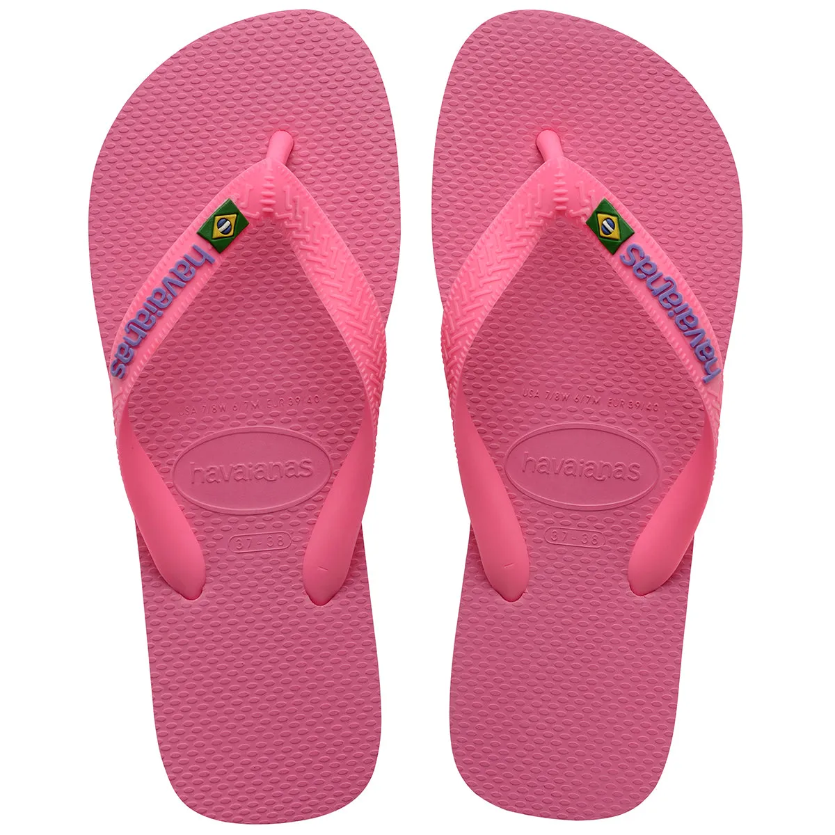 Brasil Logo Flip Flops