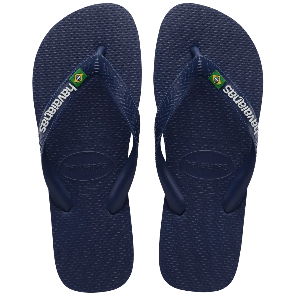 Brasil Logo Flip Flops