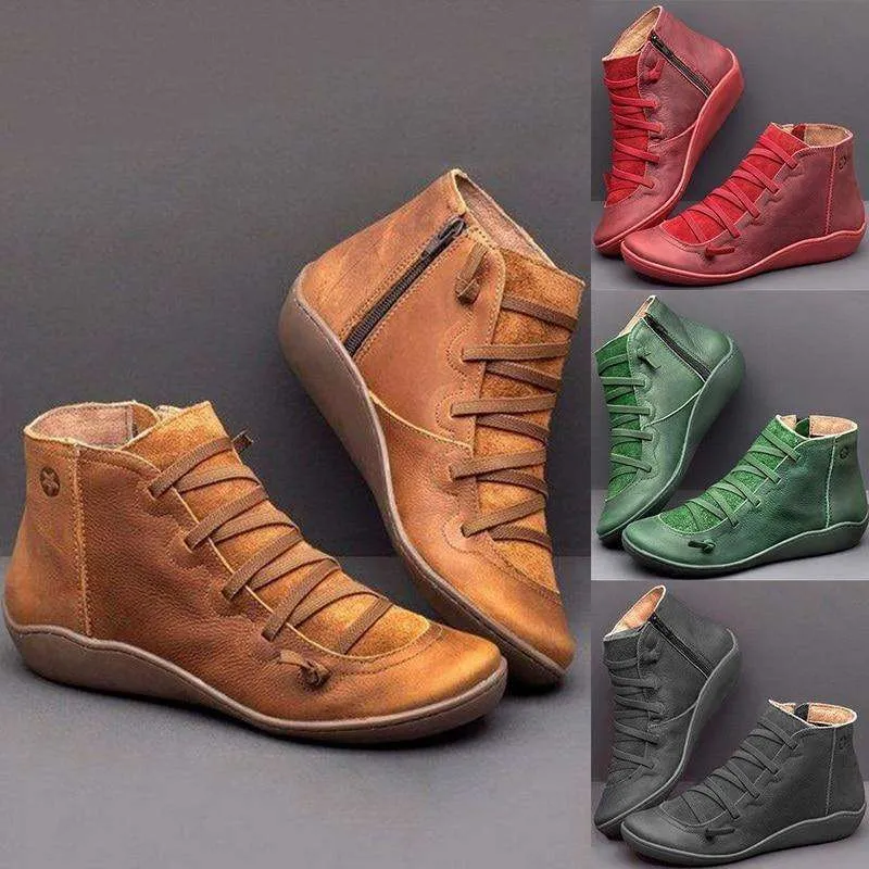 Comfortable Casual Flat Boots