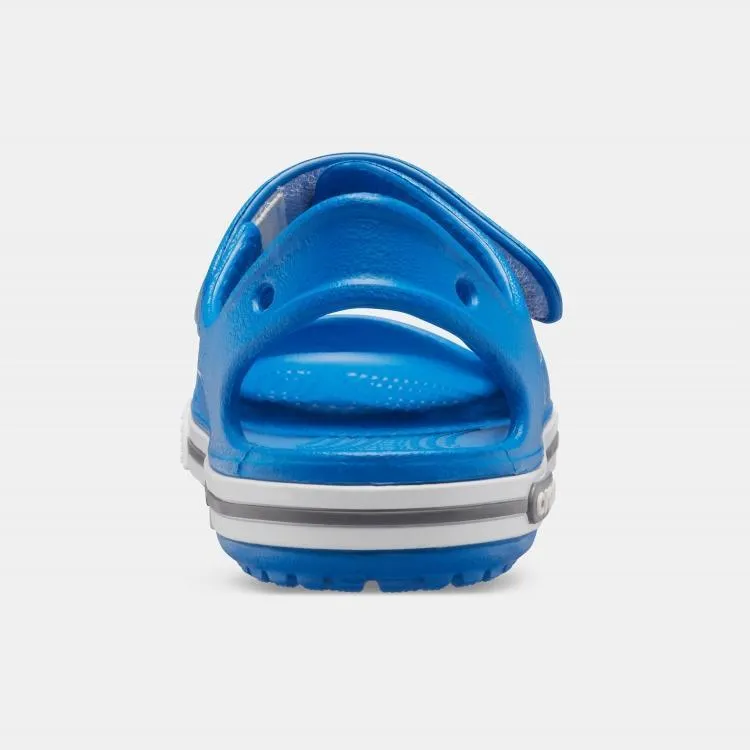 Crocs Crocband II Sandal 14854-4JN - סנדל ילדים עם סקוצ' בצבע כחול קובלט/אפור