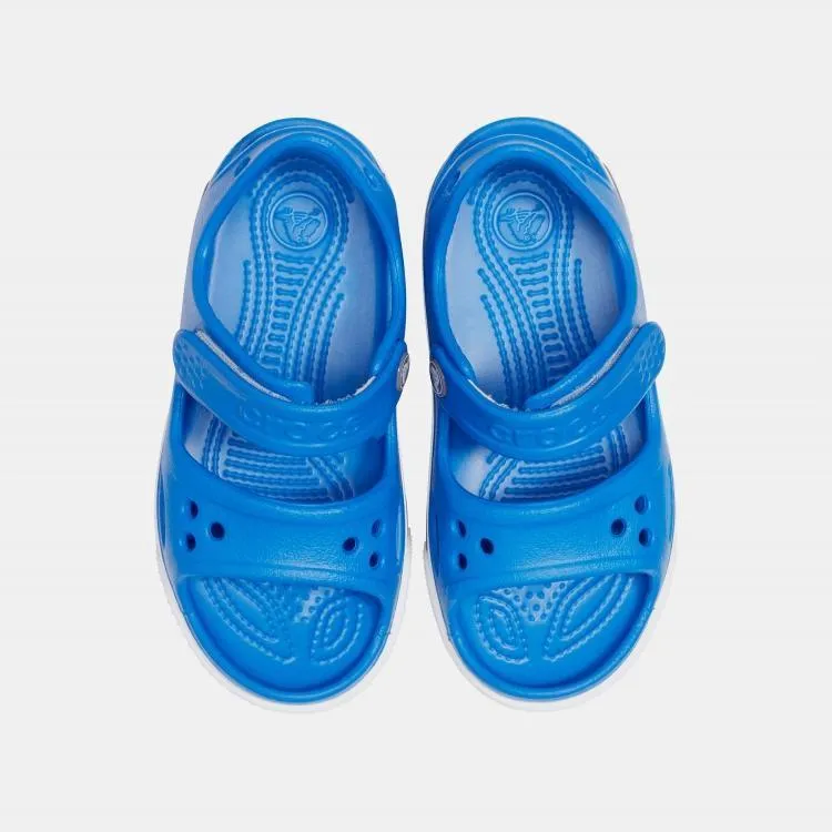 Crocs Crocband II Sandal 14854-4JN - סנדל ילדים עם סקוצ' בצבע כחול קובלט/אפור