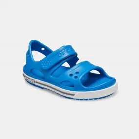 Crocs Crocband II Sandal 14854-4JN - סנדל ילדים עם סקוצ' בצבע כחול קובלט/אפור