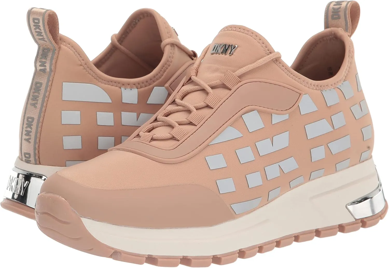 DKNY Women's Comfortable Chic Shoe Meanna Sneaker