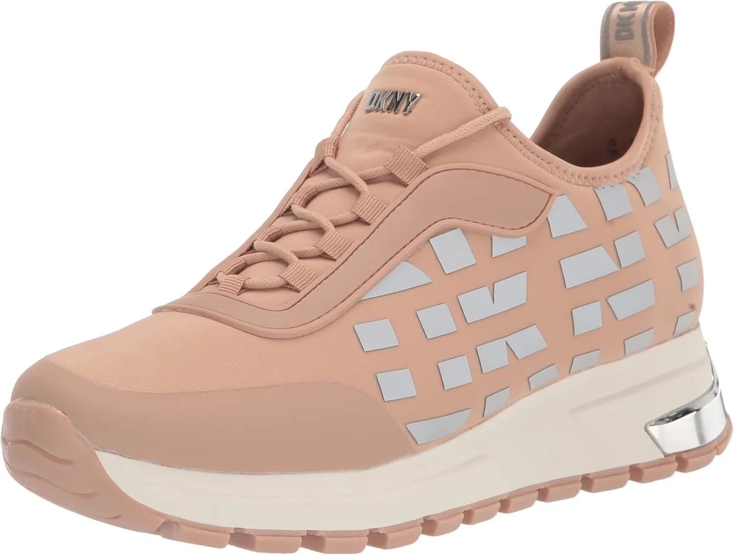 DKNY Women's Comfortable Chic Shoe Meanna Sneaker