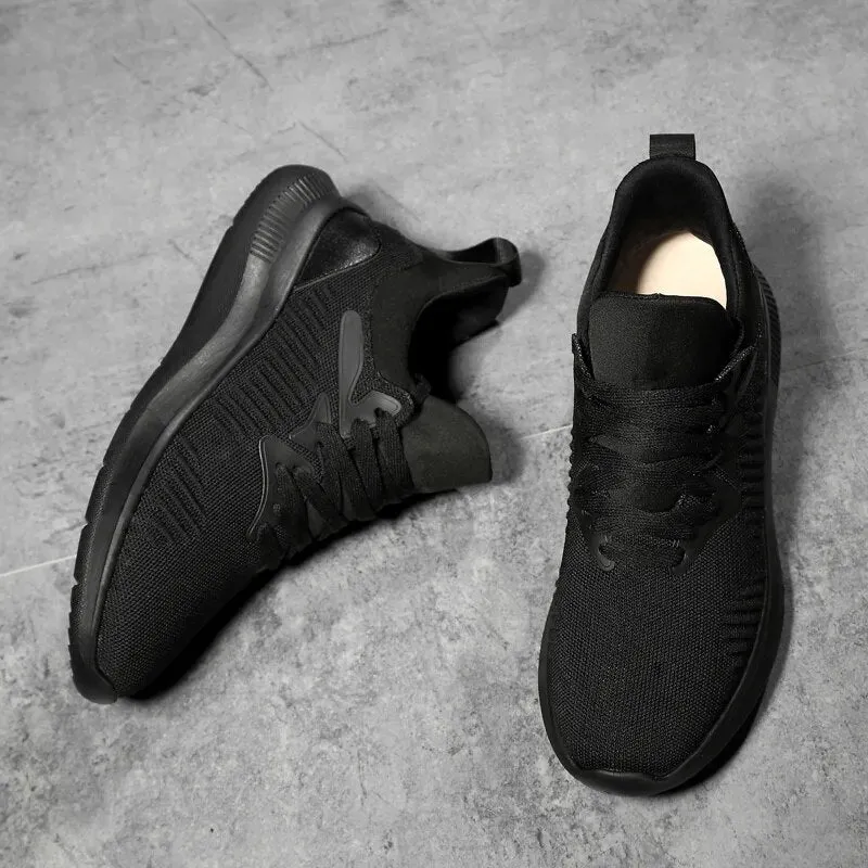 Elevator Breathable AirMesh Sport Athletic Sneakers Tall Heightening Increase Boost Height 7cm