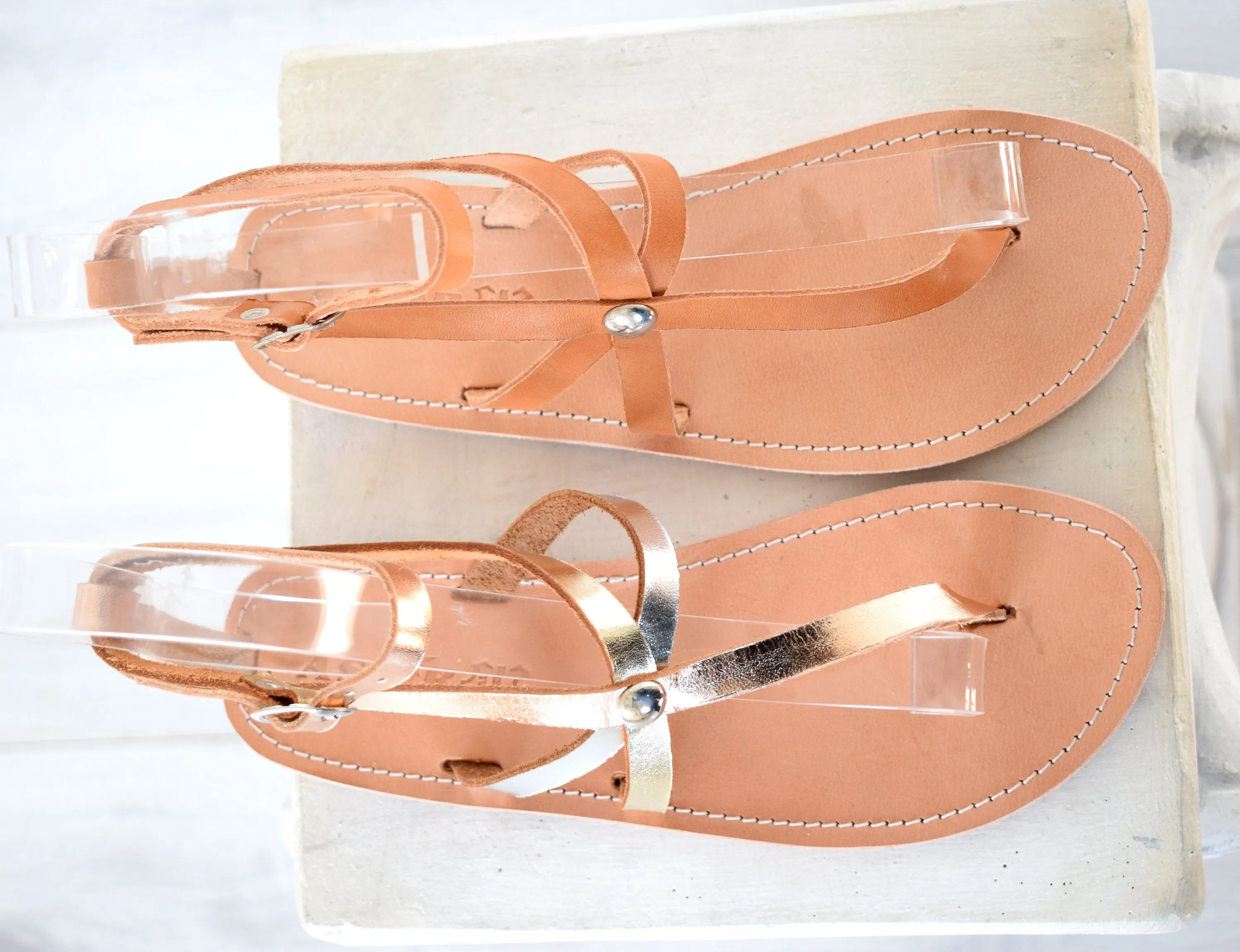 Greek leather sandals/ ankle cuff sandals/ ancient grecian sandals/ handmade thong sandals/ Greek flats/ roman greek style, MEDUSA