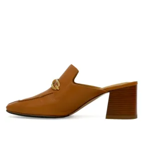 Hermes Mule Femme Gisele 60 Naturel Chevre GHW