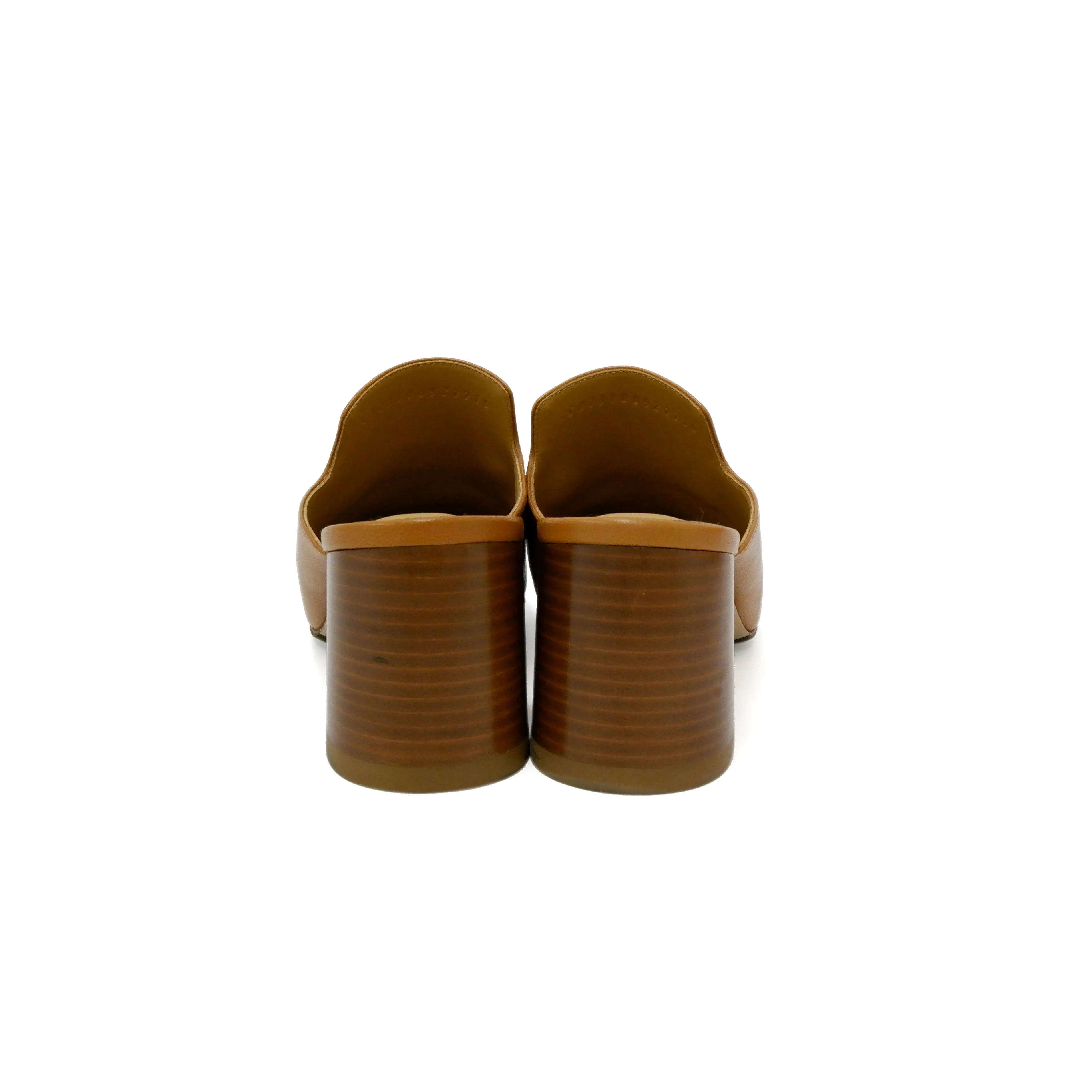 Hermes Mule Femme Gisele 60 Naturel Chevre GHW