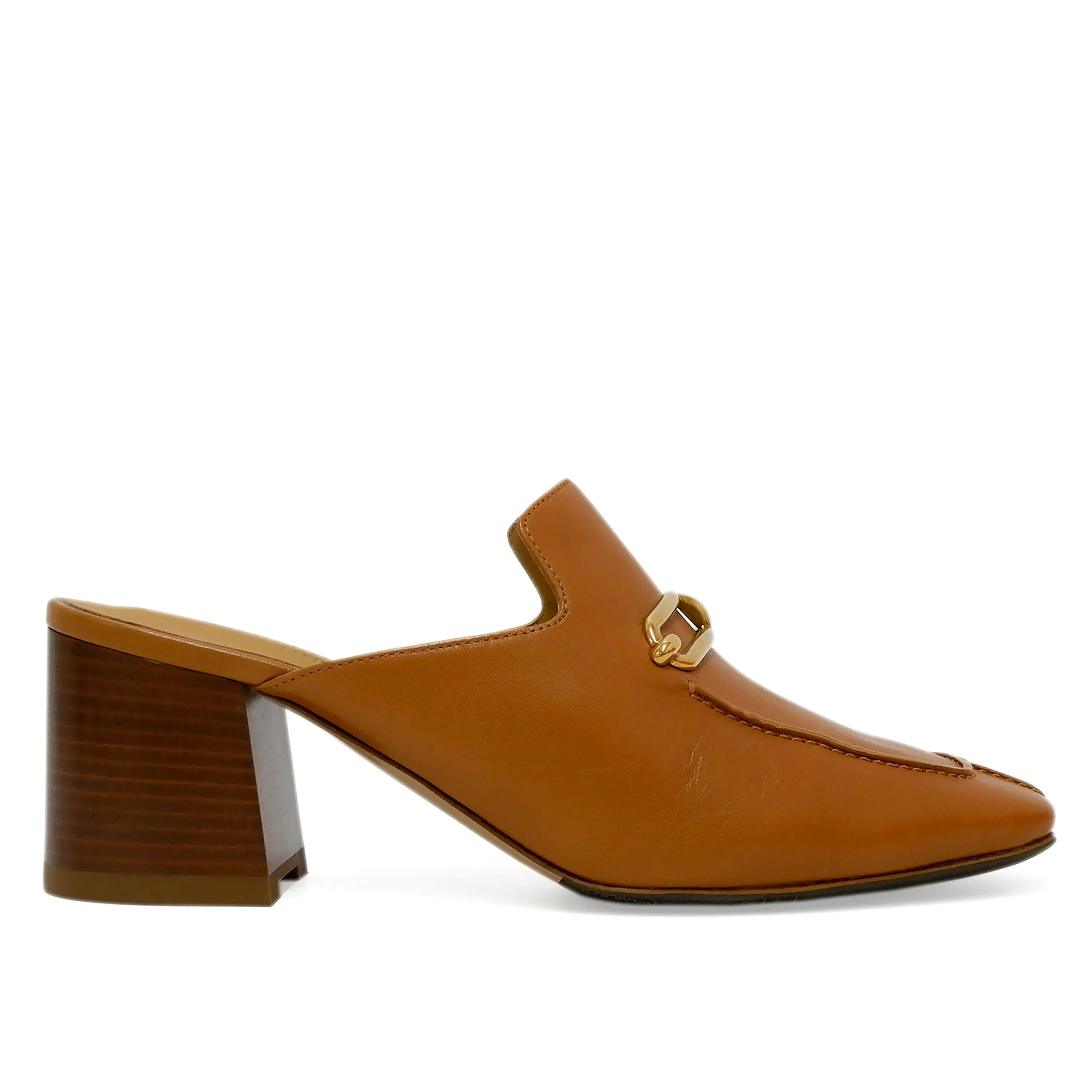 Hermes Mule Femme Gisele 60 Naturel Chevre GHW