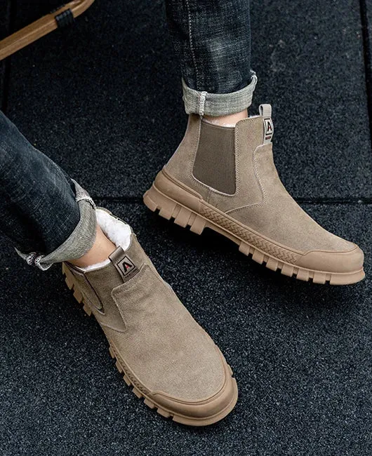 Jayson - Plush comfortable boots for men