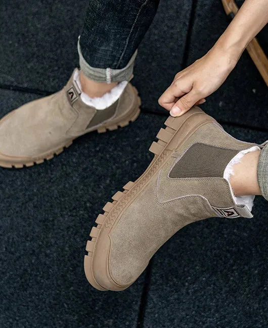Jayson - Plush comfortable boots for men