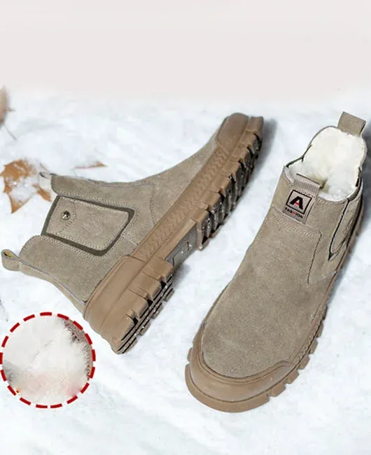 Jayson - Plush comfortable boots for men