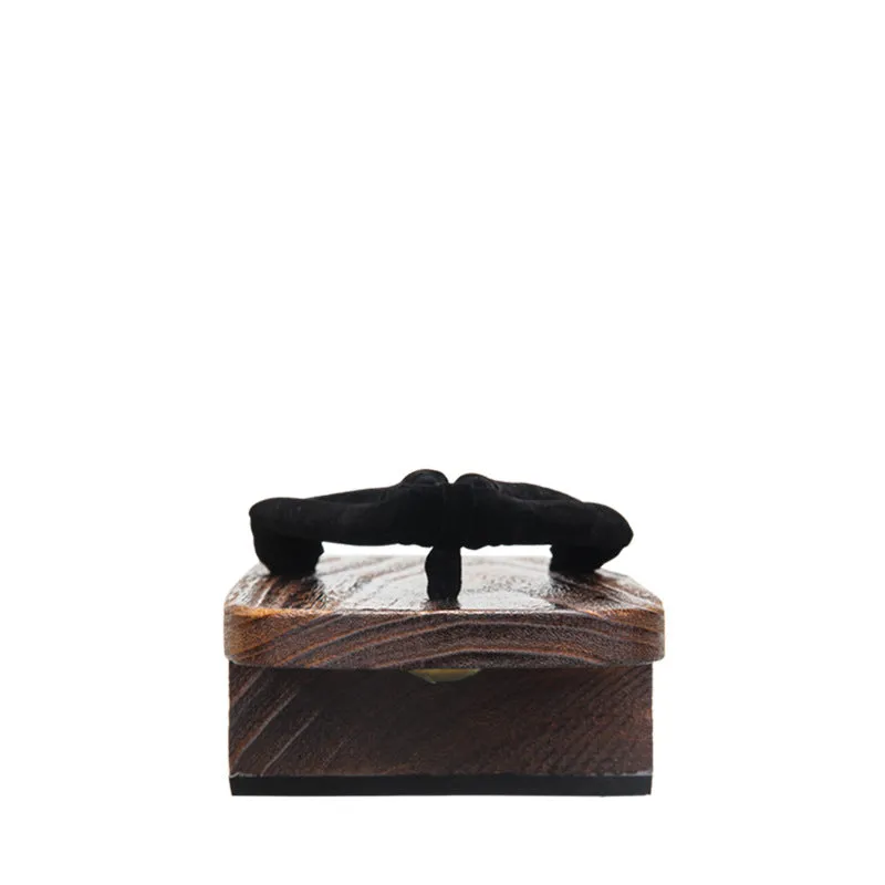 Kimono Wooden Sandals 【Classic Black】