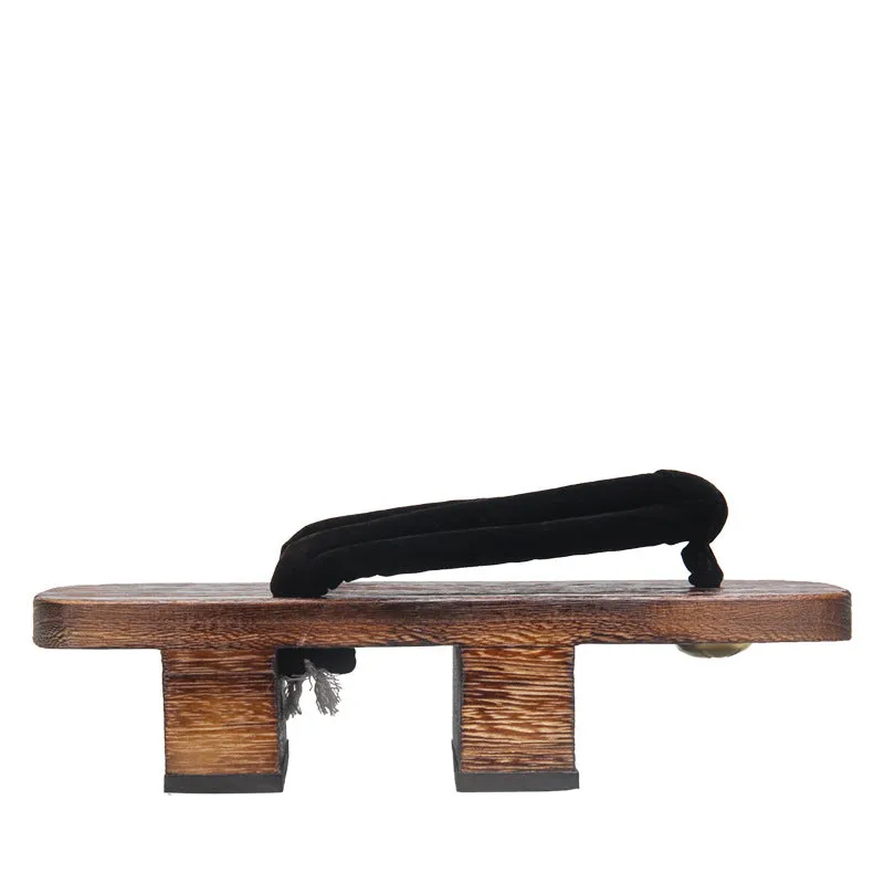 Kimono Wooden Sandals 【Classic Black】