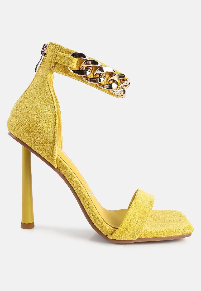 last sip micro suede high heel sandals