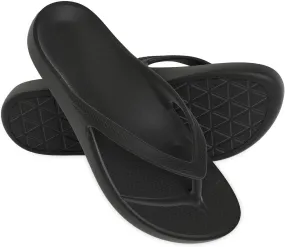 LightFeet Arch Support Flip Flops – Australian Podiatrists Designed FlipFlops for Women & Men Prevent Tired Aching Legs | Unisex Orthotic Plantar Fasciitis Flip Flops Made From Recycled Materials