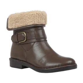 Lotus Matterhorn Ladies Brown Leather Ankle Boots