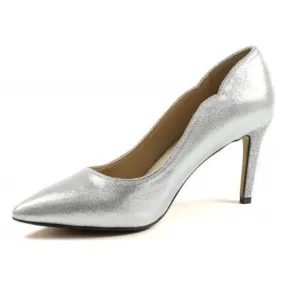 Lunar Nigella Silver Court Shoe