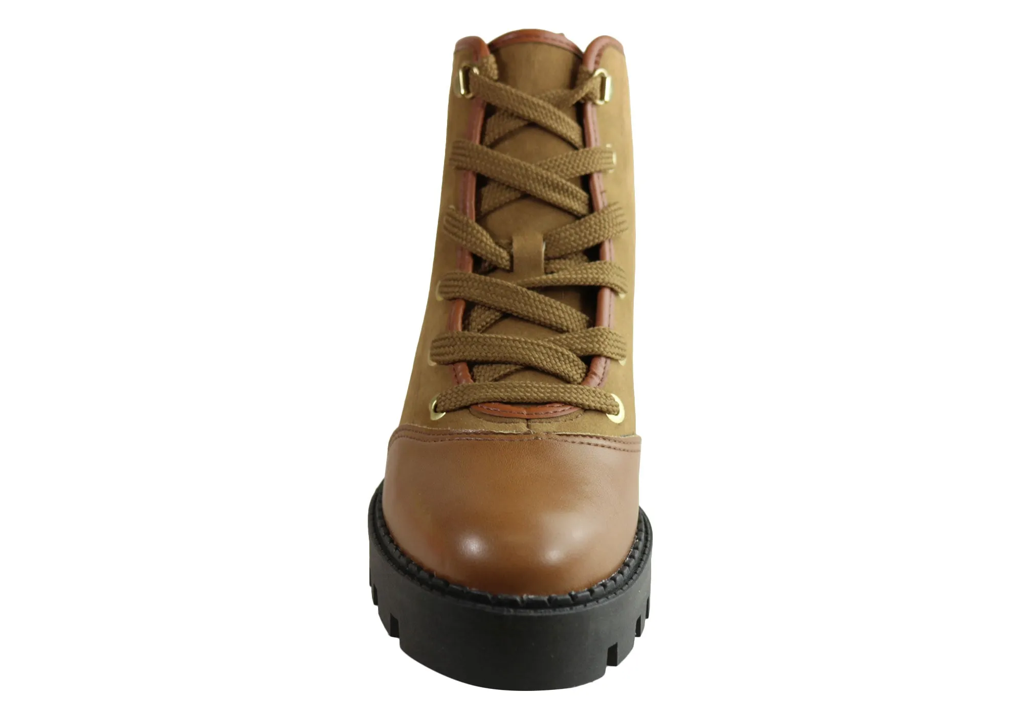 Moleca Lunar Womens Comfortable Lace Up Fashion Ankle Boots