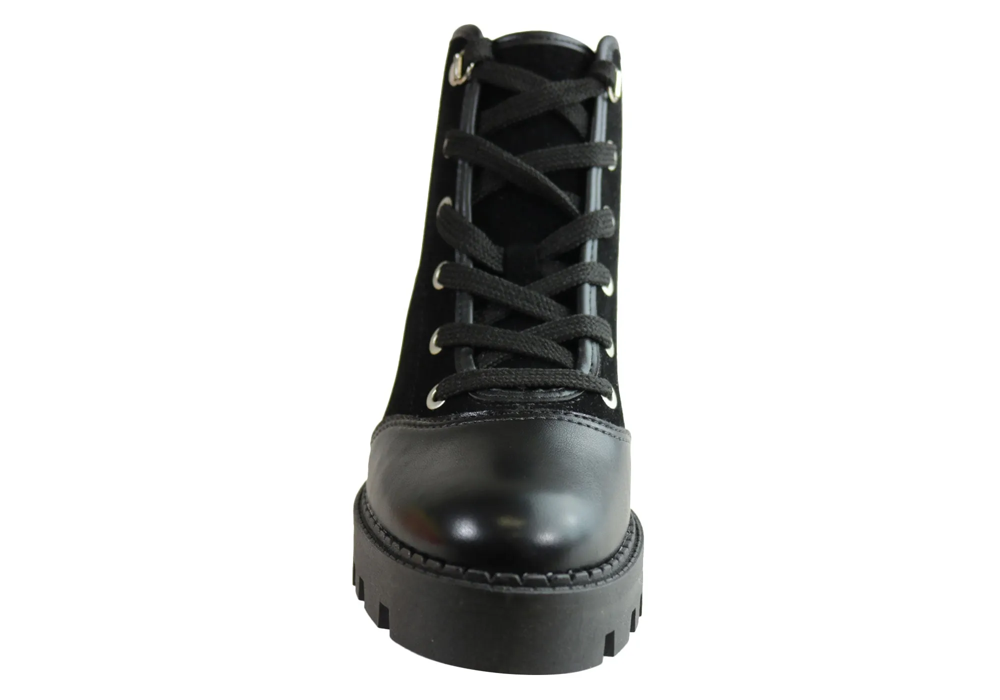 Moleca Lunar Womens Comfortable Lace Up Fashion Ankle Boots