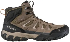 Oboz Men's Sawtooth X Mid Waterproof Hiking Boots- Charcoal