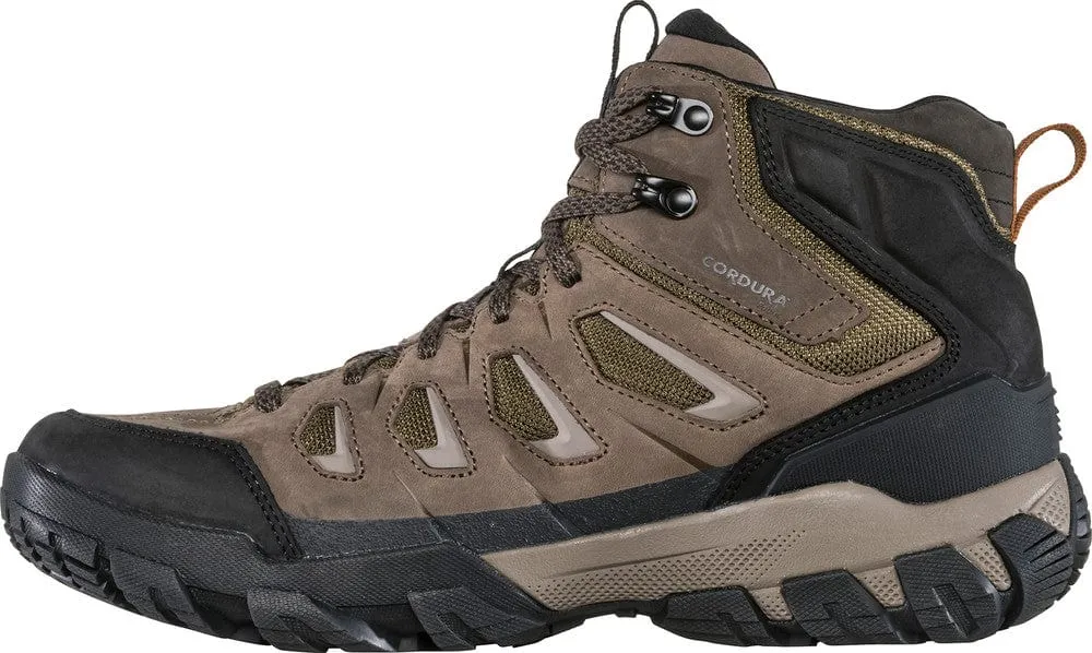 Oboz Men's Sawtooth X Mid Waterproof Hiking Boots- Charcoal