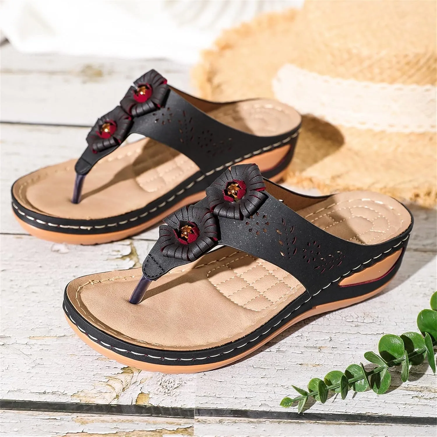 Orthopedic Sandals for Women Arch Support Wild Womens Comfortable Walking Sandals Orthopedic Flats Wide Sandals Women Comfortable Dressy Silver Womens Slip N Walking Shoes Womens Heel Sandals