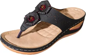 Orthopedic Sandals for Women Arch Support Wild Womens Comfortable Walking Sandals Orthopedic Flats Wide Sandals Women Comfortable Dressy Silver Womens Slip N Walking Shoes Womens Heel Sandals
