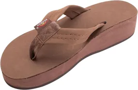 Rainbow Sandals Women's Six Layer Classic Wedge Sandal 1" Strap