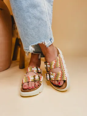 Rumor Has It Sandal • Natural Multi