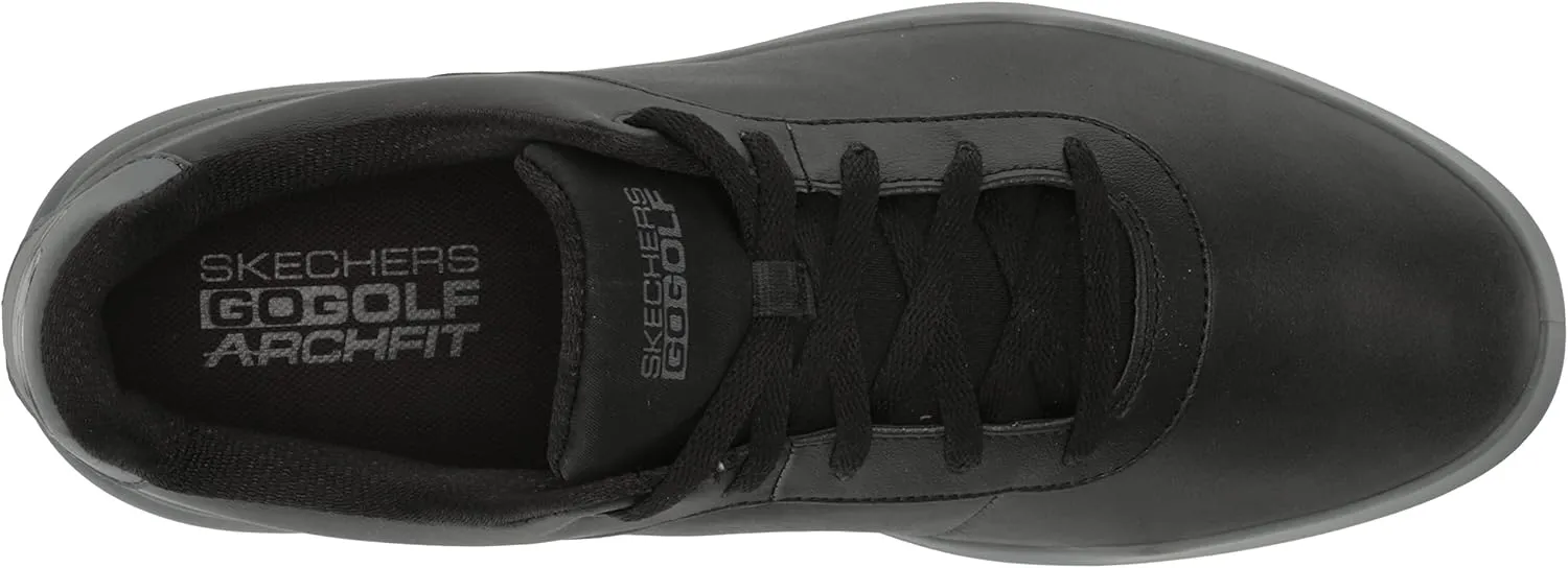 Skechers Men's Drive 5 Lx Arch Relaxed Fit Spikeless Waterproof Golf Shoe Sneaker