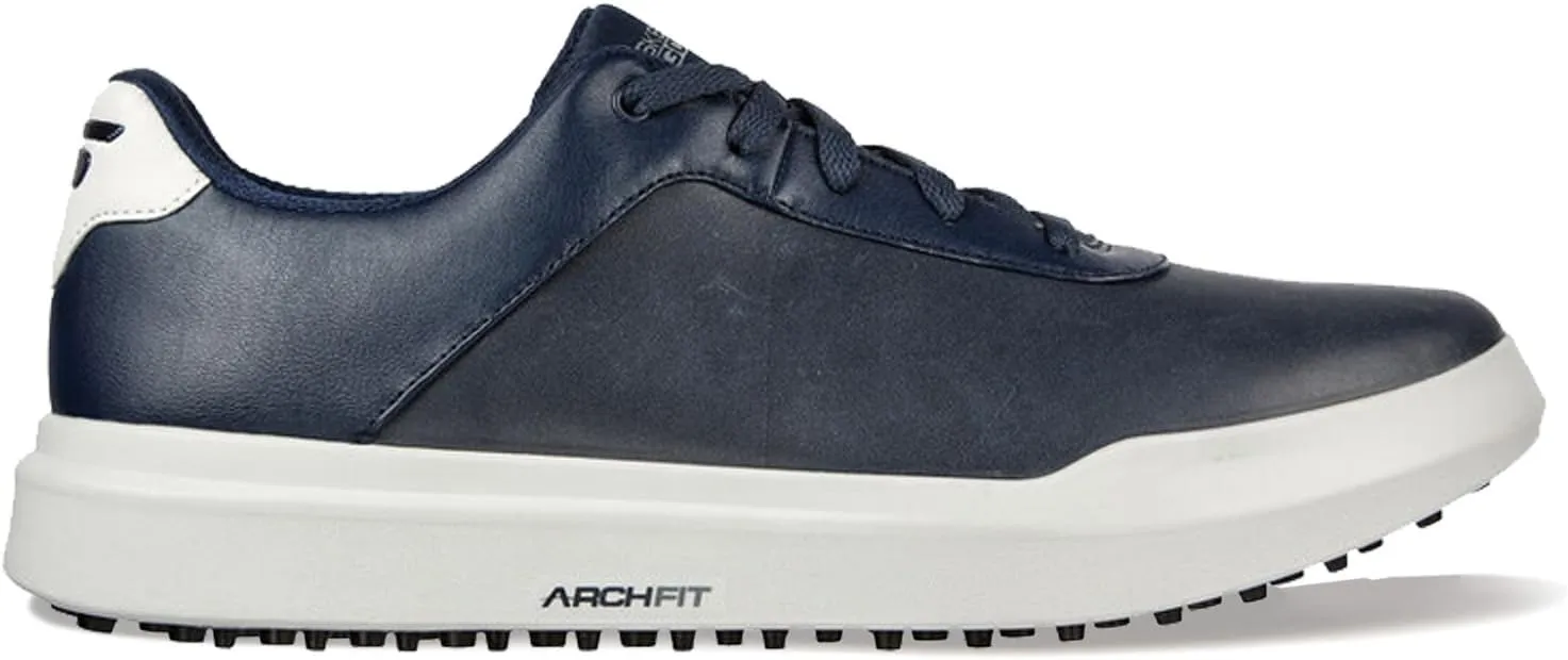 Skechers Men's Drive 5 Lx Arch Relaxed Fit Spikeless Waterproof Golf Shoe Sneaker