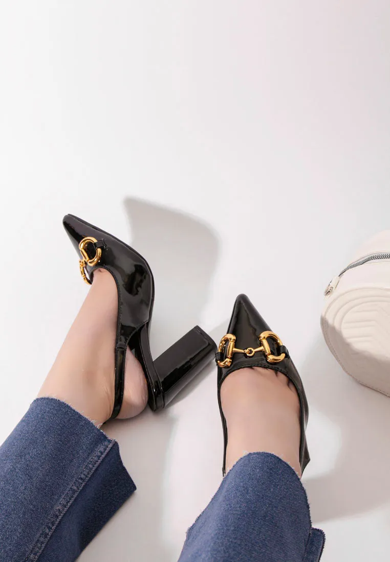Slingback pumps